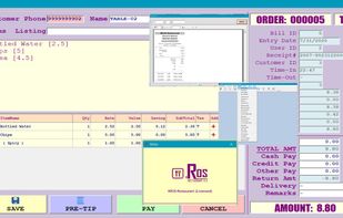NROS Restaurant POS Billing Software screenshot 1