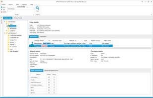 NTFS Permissions Auditor screenshot 1