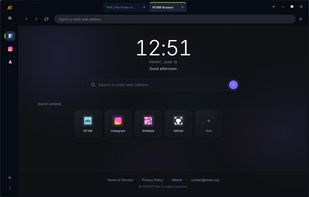 NTXM browser mini screenshot 1