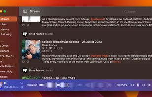 Nuage (Soundcloud) screenshot 1