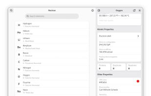 Nucleus Chemical Elements screenshot 1