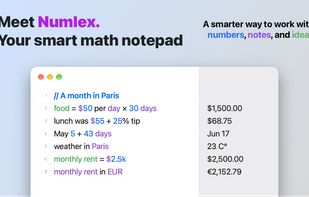 Numlex screenshot 1