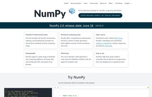 NumPy screenshot 1