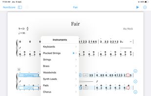 NumScore screenshot 1