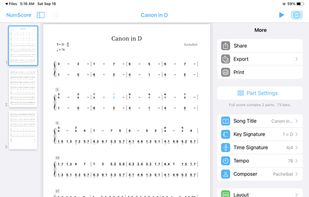 NumScore screenshot 2