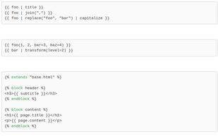 Nunjucks screenshot 1