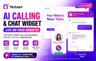 AI Calling and Chat Widget