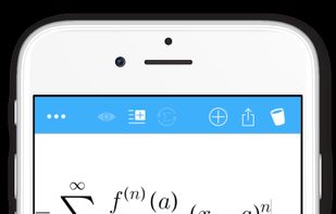 Ability to create complex mathematical equations.