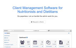 Nutriadmin screenshot 1