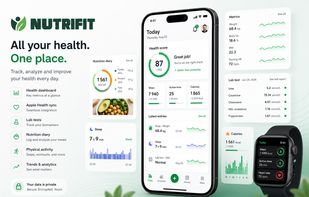 NutriFit is a personal wellness platform that brings your health data together in one place. Track nutrition, activity, body metrics, sleep, lab results, and other health indicators to better understand your progress over time.