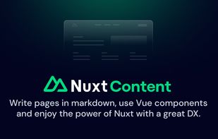 Nuxt Content screenshot 1