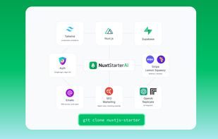 Nuxt Starter AI screenshot 1