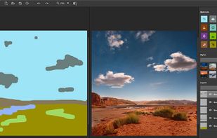 NVIDIA Canvas screenshot 1