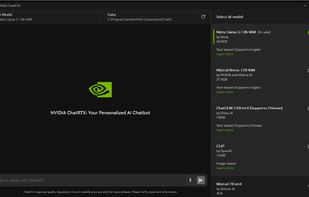 NVIDIA ChatRTX screenshot 1