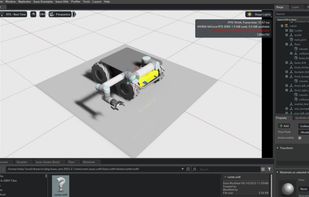 ClearPath Husky in Isaac Sim