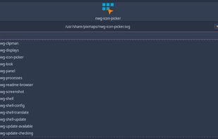 nwg-icon-picker screenshot 1