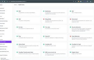 Admin Platform Health