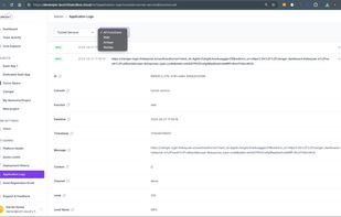 Detailed Admin AppLog