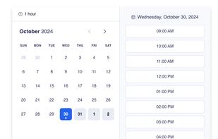 Nylas Scheduler screenshot 1