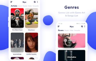 Nyx Music Player screenshot 2