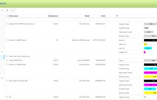 How to track of supplies in the printer.