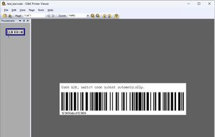 TPSL barcode preview