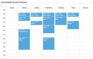 See schedule availability