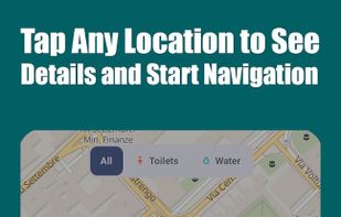 Oasis: Toilet Finder & Water screenshot 1