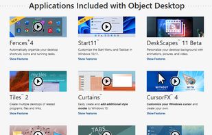 Object Desktop screenshot 1