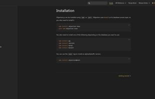 Objection.js screenshot 1