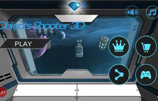 Objects Shooter in Space 3D screenshot 1