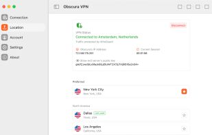 Obscura VPN screenshot 1