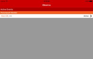 Observu screenshot 1