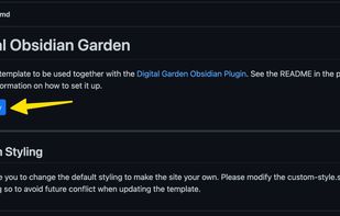 Obsidian Digital Garden screenshot 1
