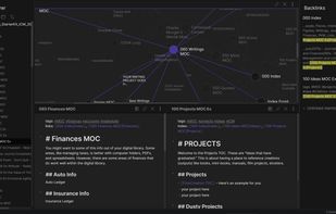 Obsidian screenshot 1