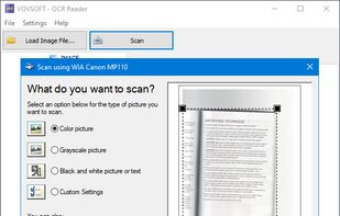Scan window