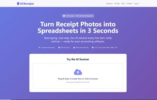 OCReceipts screenshot 2