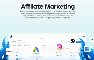 Octo Browser screenshot 1