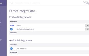 Zero-setup integration with Stripe or GoCardless payments gateways.