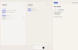 Task Details Drawer
