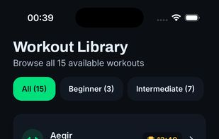 Odin Fitness screenshot 1
