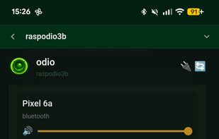 mobile App : Act as a Bluetooth speaker