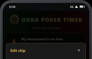 Odra Poker Timer screenshot 2