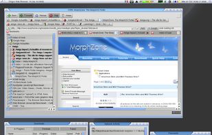 Odyssey Web Browser screenshot 1