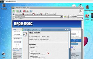 Odyssey Web Browser screenshot 1
