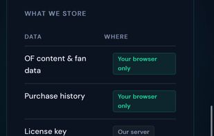 Privacy-first: all data stays in your browser
