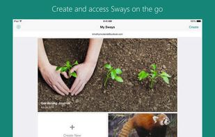 Microsoft Office Sway screenshot 3