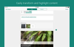 Microsoft Office Sway screenshot 2