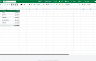 ExcelClone: Full-featured spreadsheet editor with formulas, data analysis, and AI sheet generation.