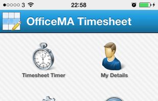 OfficeMA Timesheet screenshot 1